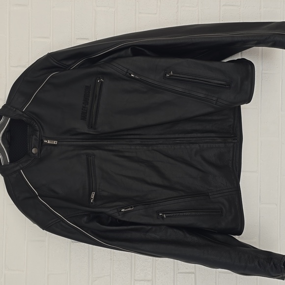 Harley-Davidson Motor Cycles Leather Jacket NWOT Size 2xl